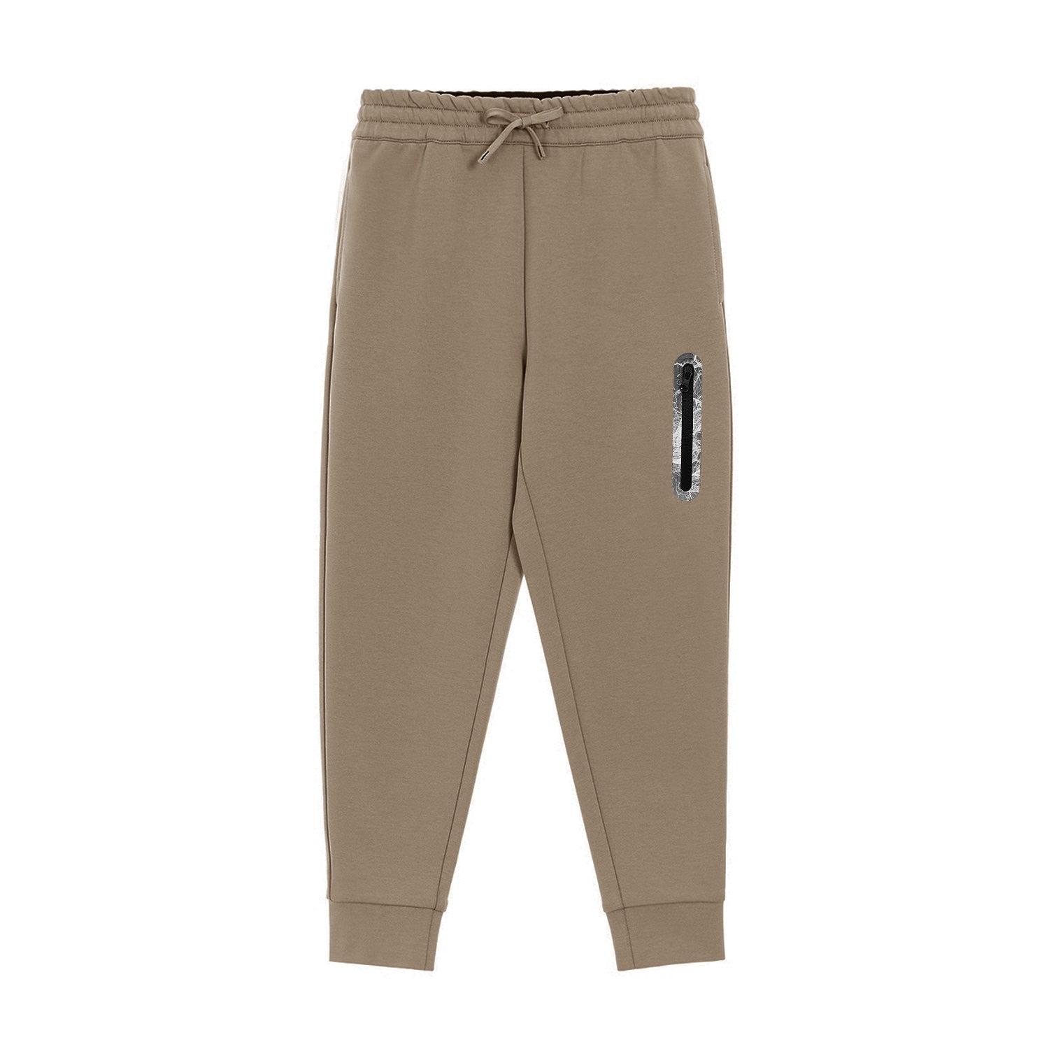 Giordano Kids' Stretch Knit Joggers-Brown