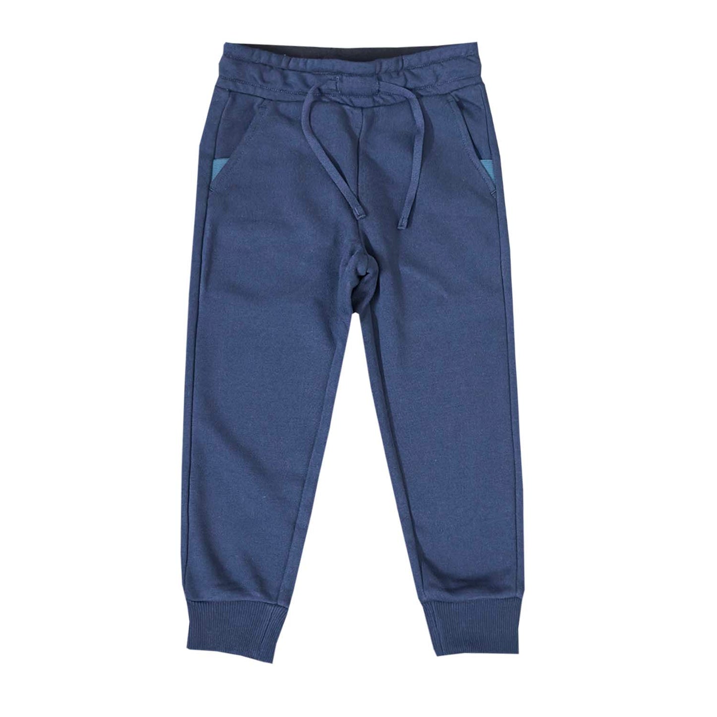 Giordano Kids' Soft Touch Knit Joggers-Blue