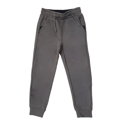 Giordano Kids' Soft Touch Knit Joggers-Grey