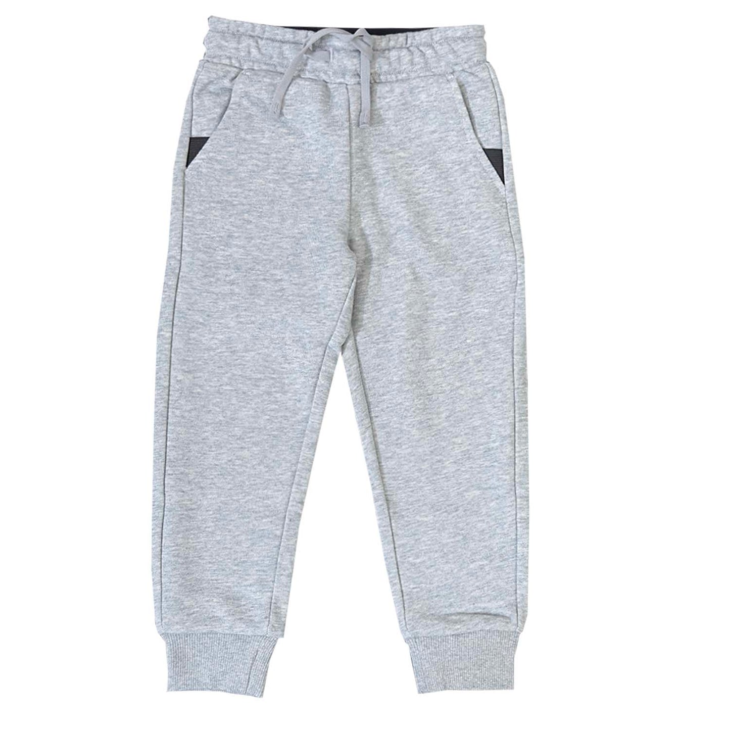 Giordano Kids' Soft Touch Knit Joggers-Grey