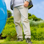 Junior Twill Stretch Mid Rise Regular Tapered Fit Elastic Waist Pants