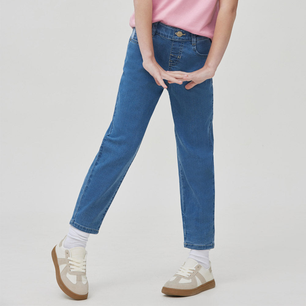 Kid's Mid Rise Regular Fit Jeans