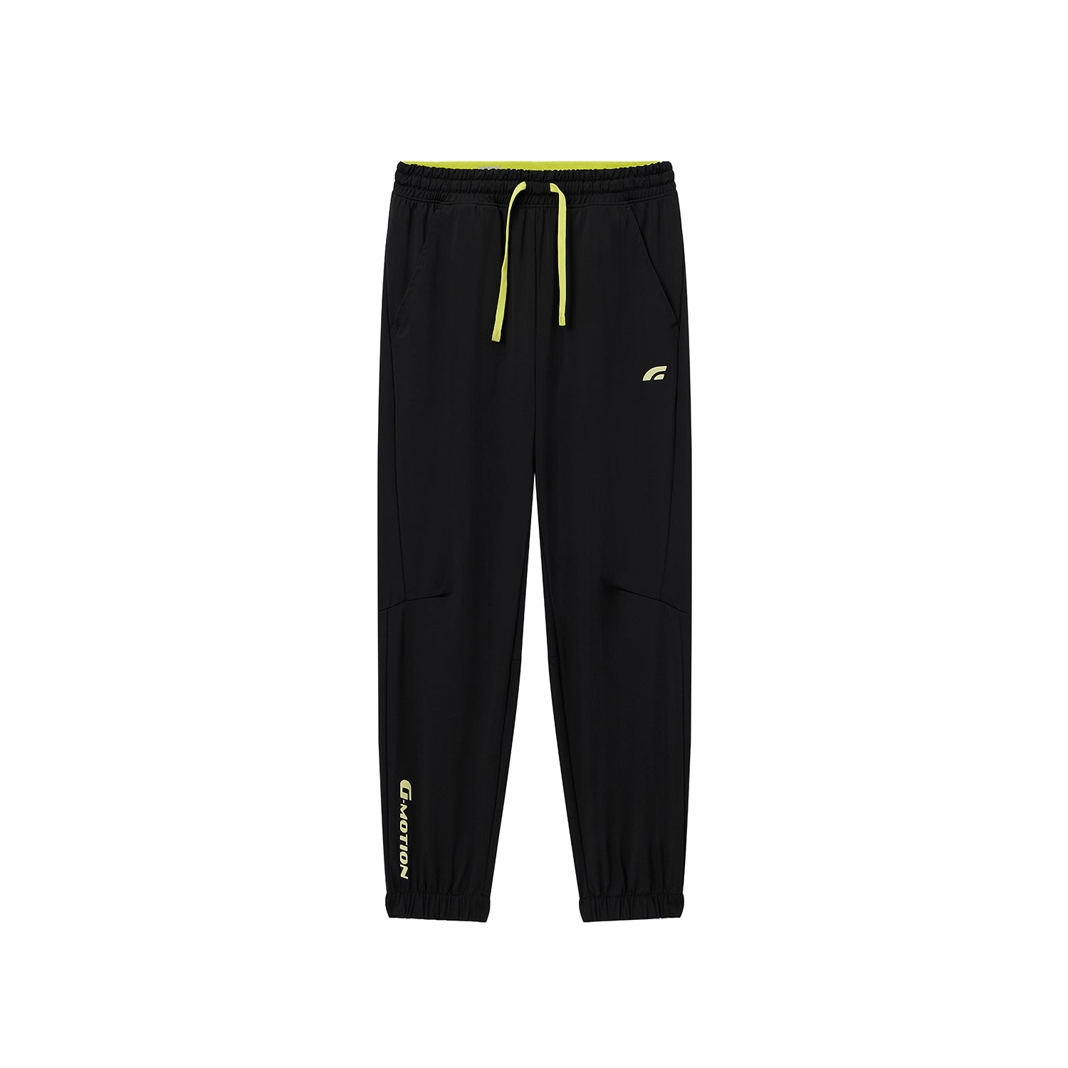 Giordano Junior Mid-Rise Regular Tapered Fit Elastic Waist Jogger-Black