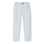 Kids' Regular Fit Linen Cotton Cropped Pants