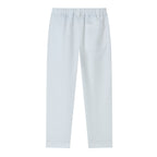 Kids' Regular Fit Linen Cotton Cropped Pants