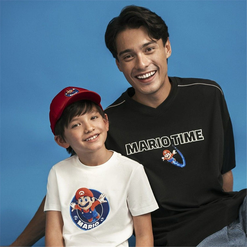 Kids Mario Cotton Twill Baseball Cap