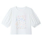 Kid's Chiikawa Snow White Relaxed Graphic T-Shirt