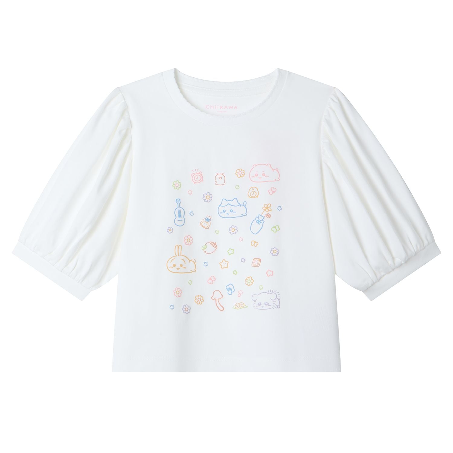 Kid's Chiikawa Snow White Relaxed Graphic T-Shirt
