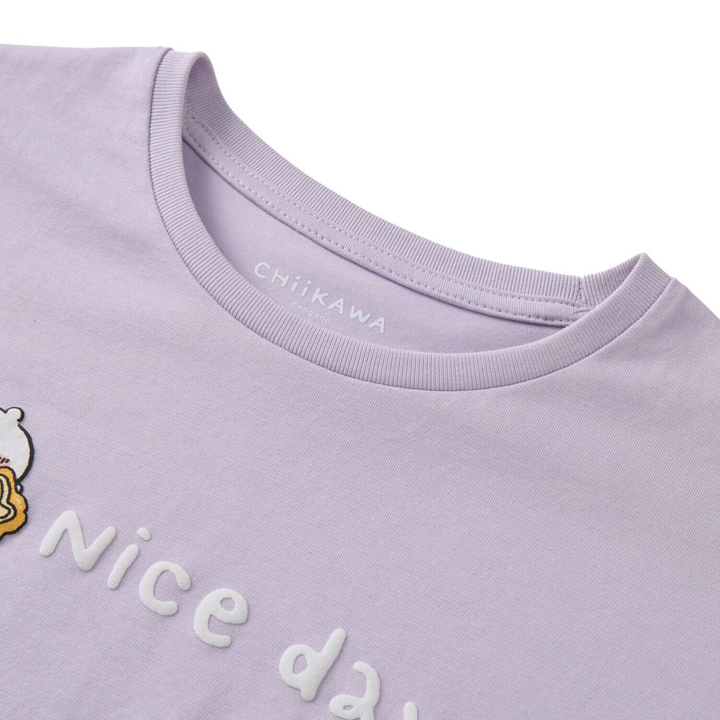 Kid's Chiikawa Orchid Petal Magic Print Tee