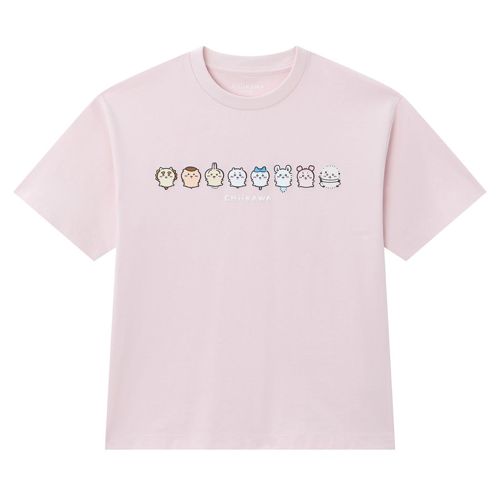 Kid's Chiikawa Pearl Amethyst Crew Neck Relaxed T-Shirt