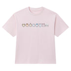 Kid's Chiikawa Pearl Amethyst Crew Neck Relaxed T-Shirt