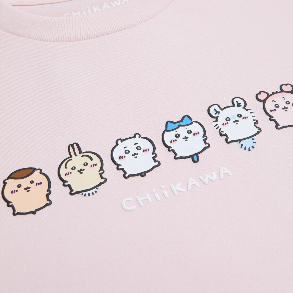 Kid's Chiikawa Pearl Amethyst Crew Neck Relaxed T-Shirt