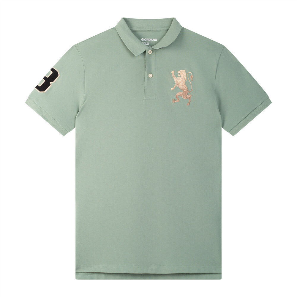 Men's 3D Lion Polo