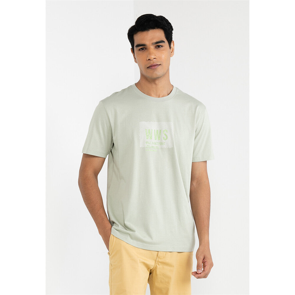 Men's Wws Theme Print Tee's