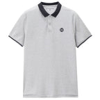 Men's Cotton Blend Pique Embroidered Polo