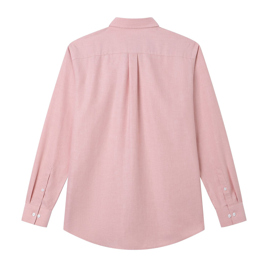 Men’s Cotton Long-Sleeve Wrinkle-Free Shirt