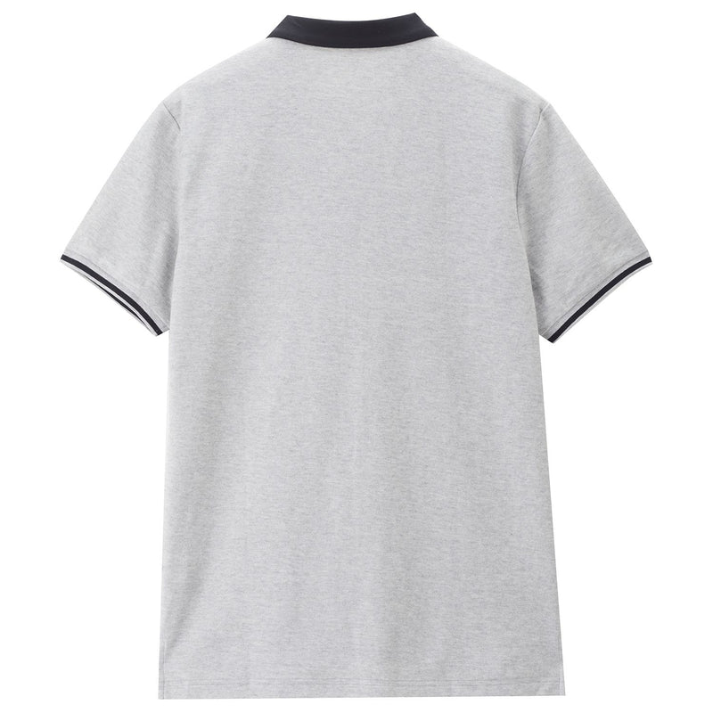 Men's Cotton Blend Pique Embroidered Polo