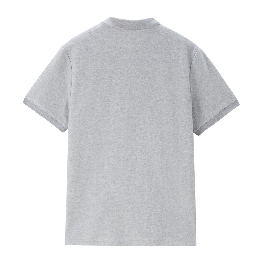 Men's Cotton Lycra Stretch Solid Polo Shirt