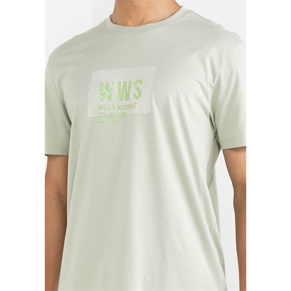 Men's Wws Theme Print Tee's