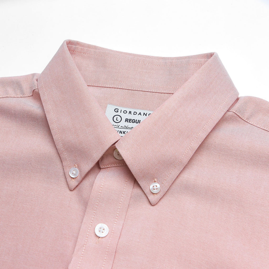 Men’s Cotton Long-Sleeve Wrinkle-Free Shirt