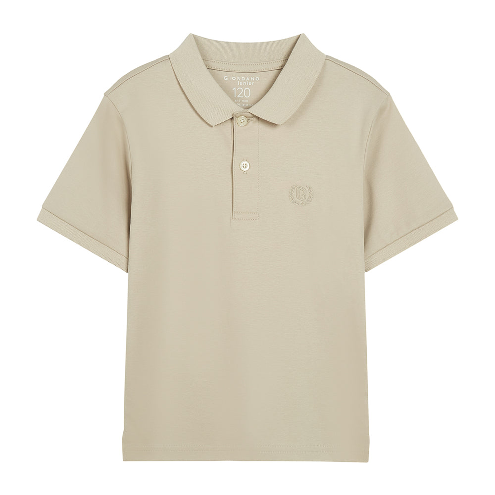 Junior Cotton Interlock Liquid Touch Polo