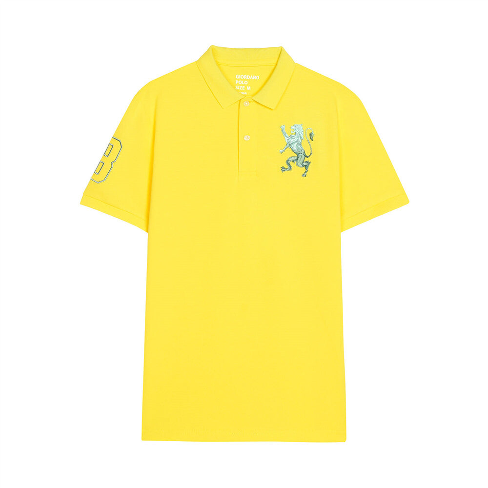 Men's 3D Lion Polo