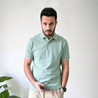 Men's Cotton Solid Polo