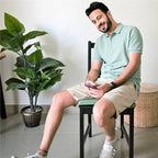 Men's Cotton Solid Polo
