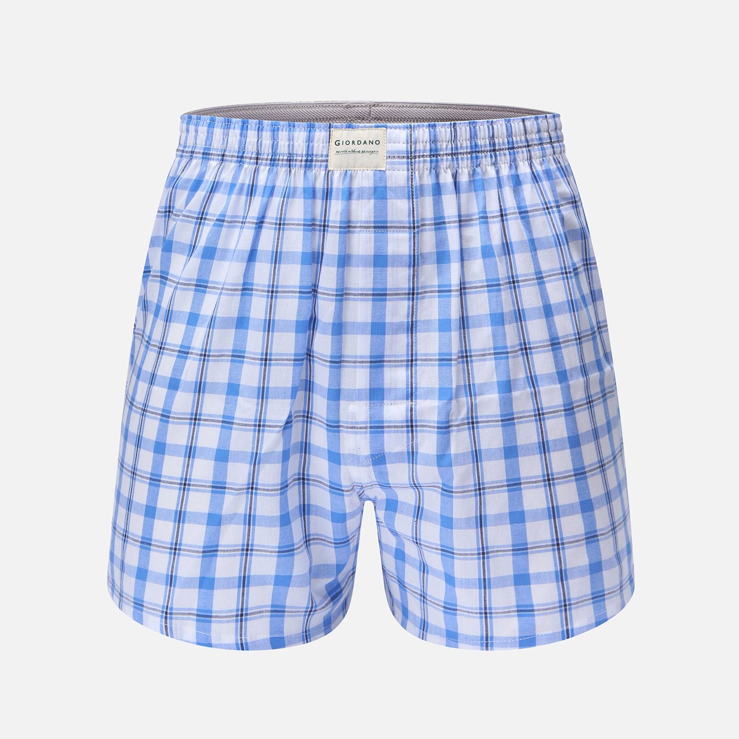 Men’s Regular Fit Cotton Poplin Boxers 3-Pack