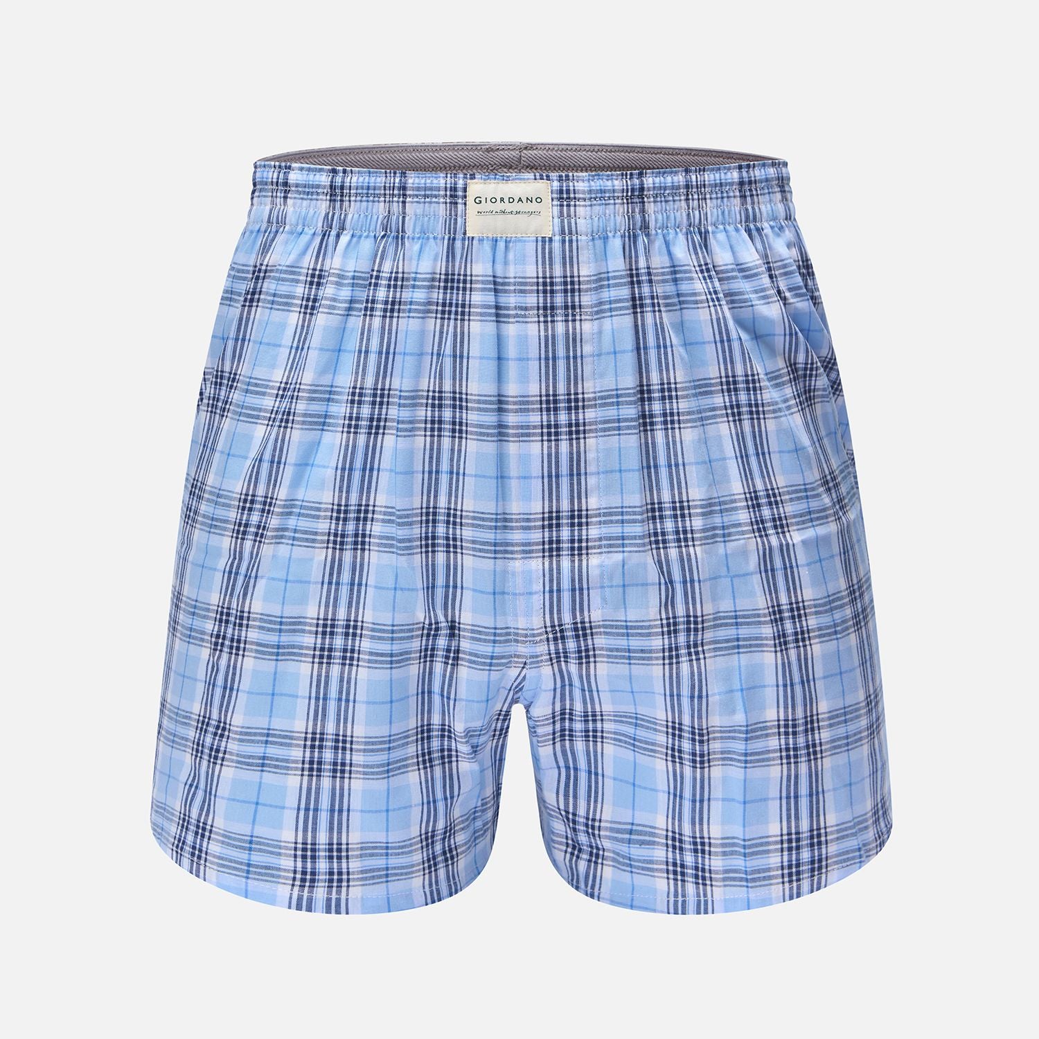 Men’s Regular Fit Cotton Poplin Boxers 3-Pack