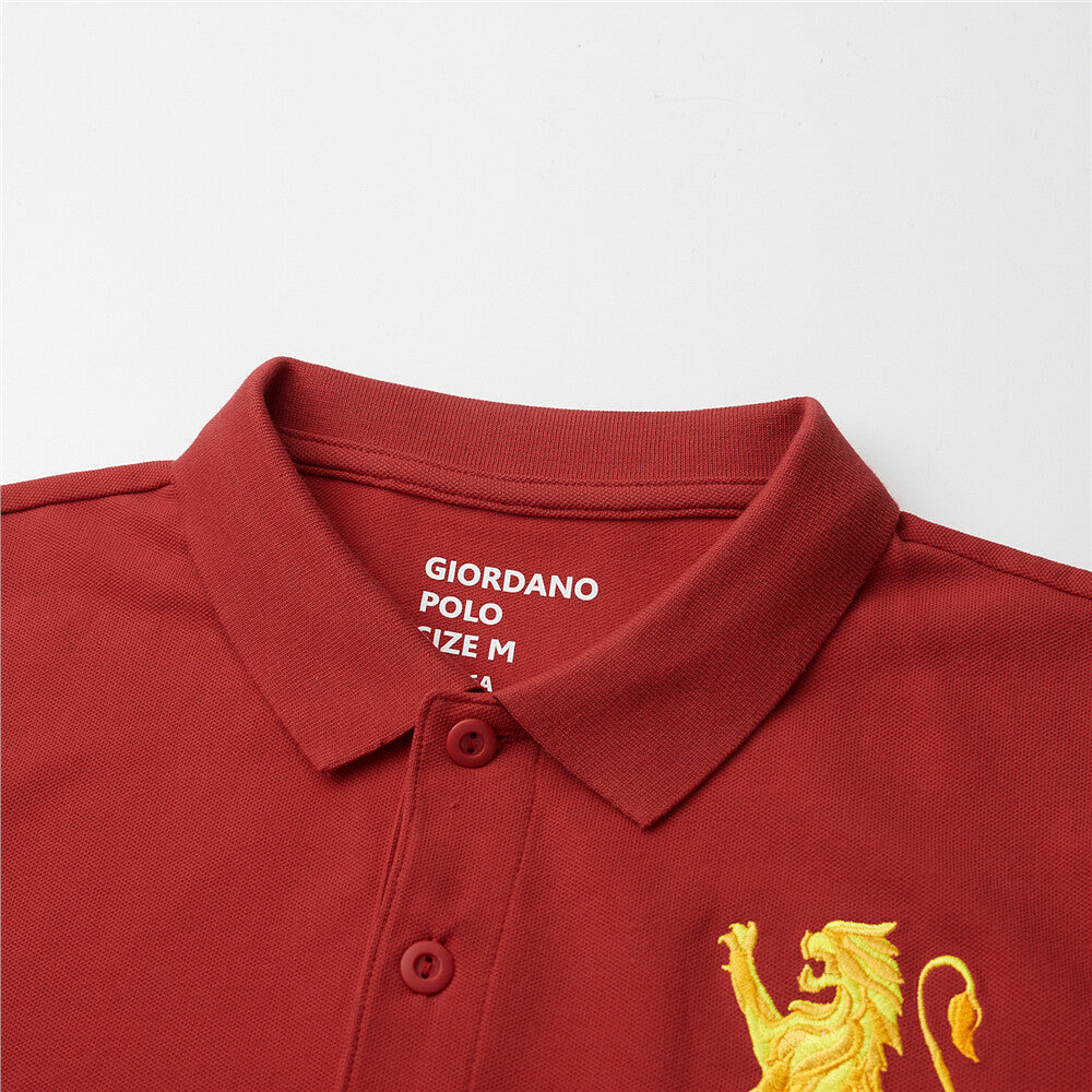 Men's 3D Lion Polo