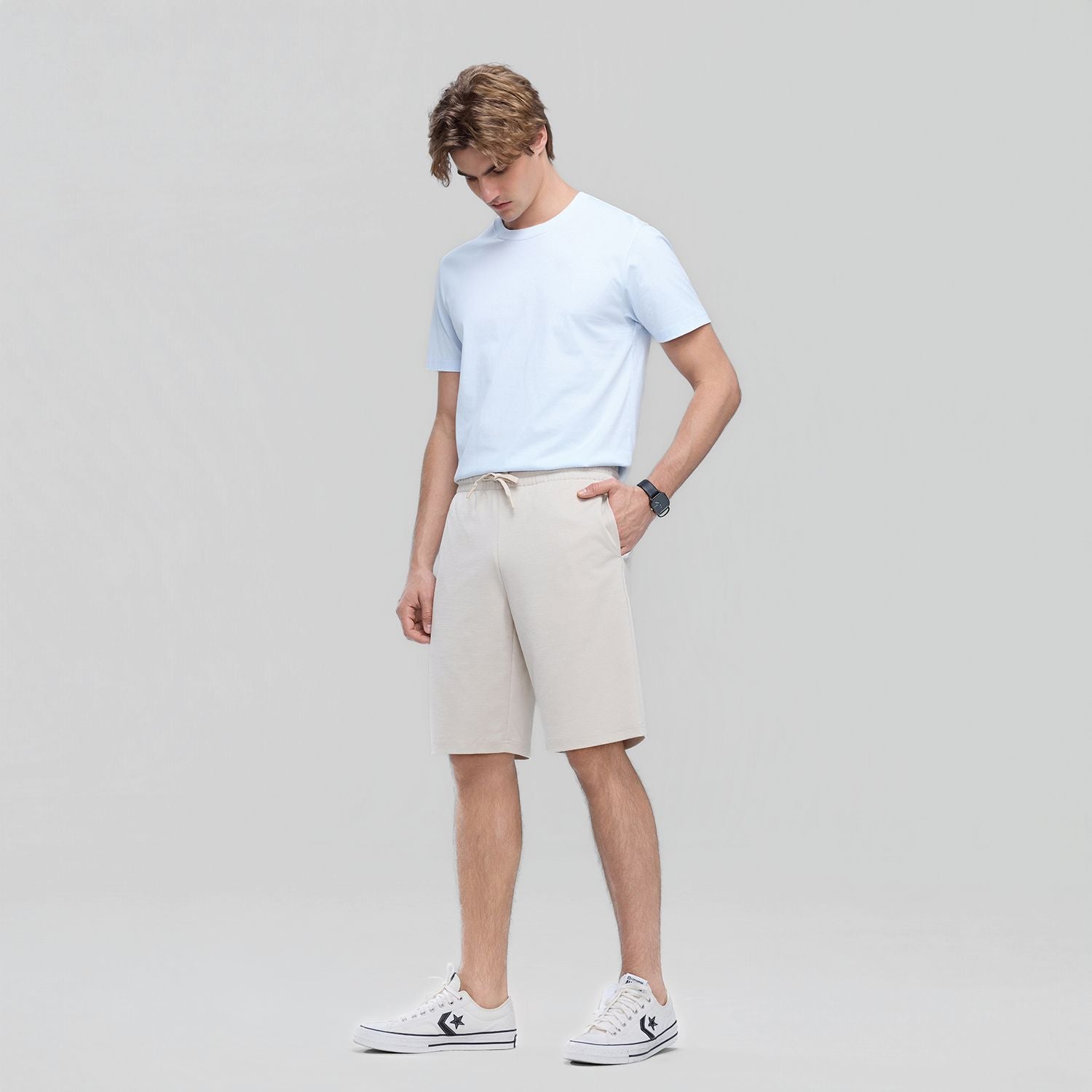 Men's Regular Fit Mid-Rise Everyday Comfortable Shorts