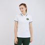 Giordano Women's Embroiery Polo-White