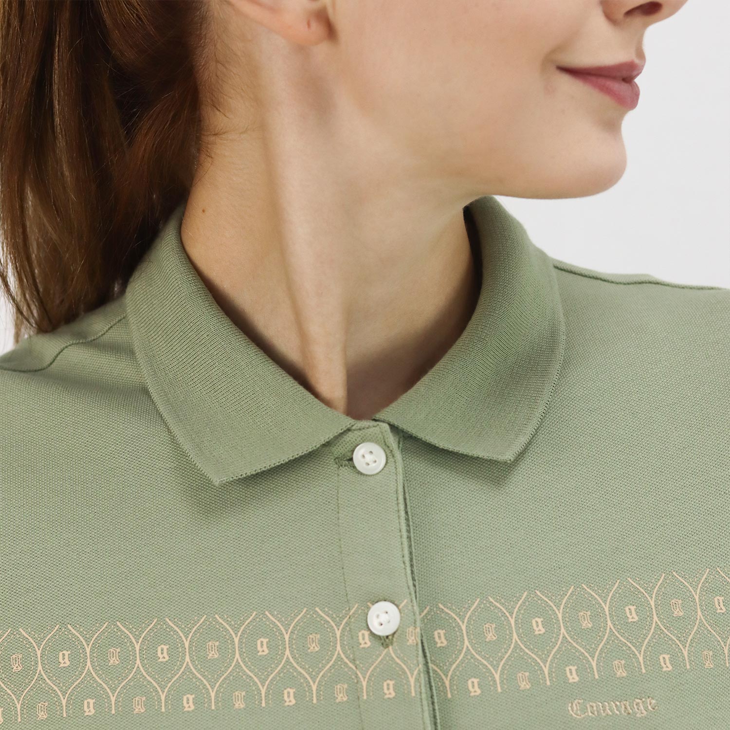 Women's Embroiery Polo