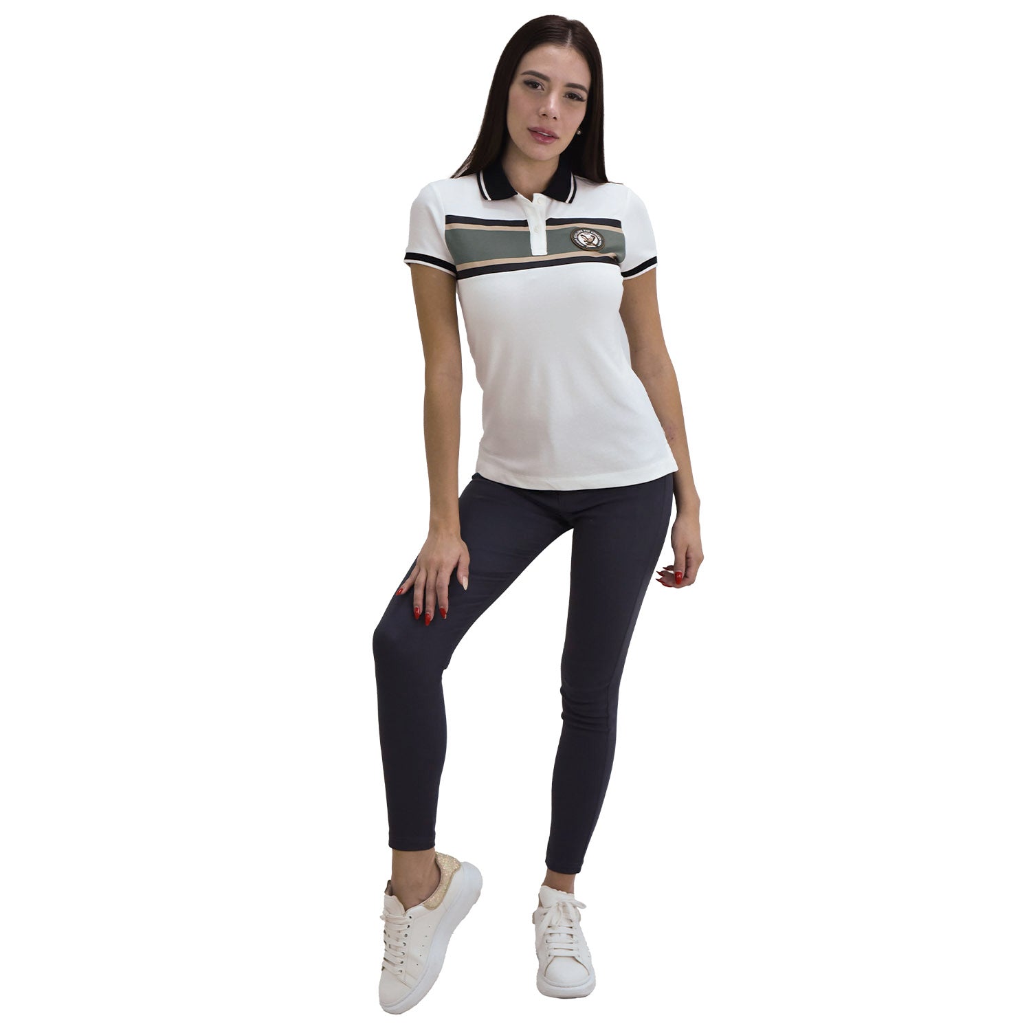 Women's Embroiery Polo
