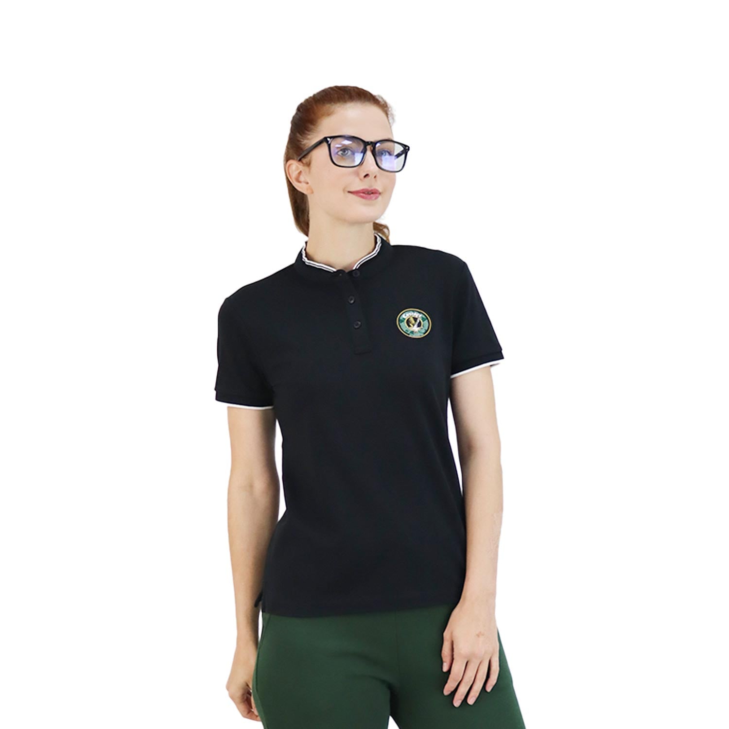 Women's Embroiery Polo