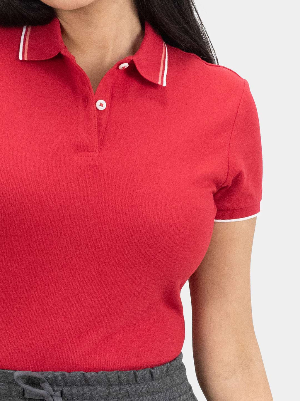 Women's Cotton-Lycra Polo