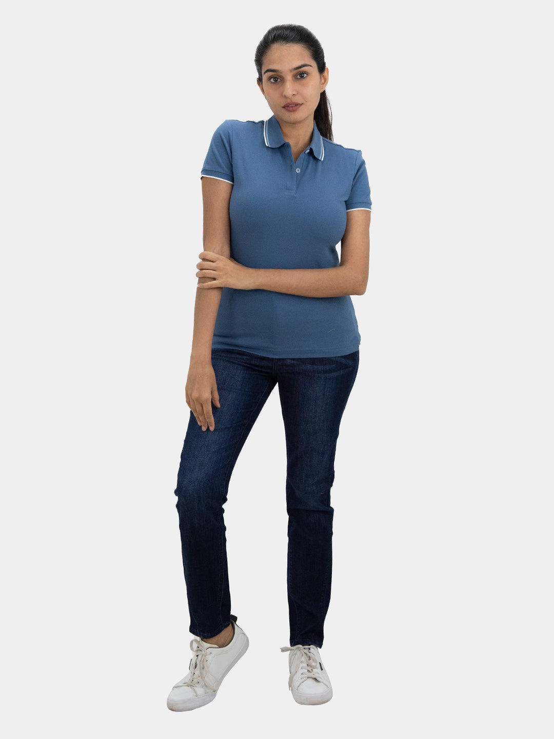Women's Cotton-Lycra Polo