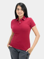 Women's Cotton-Lycra Polo