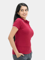 Women's Cotton-Lycra Polo