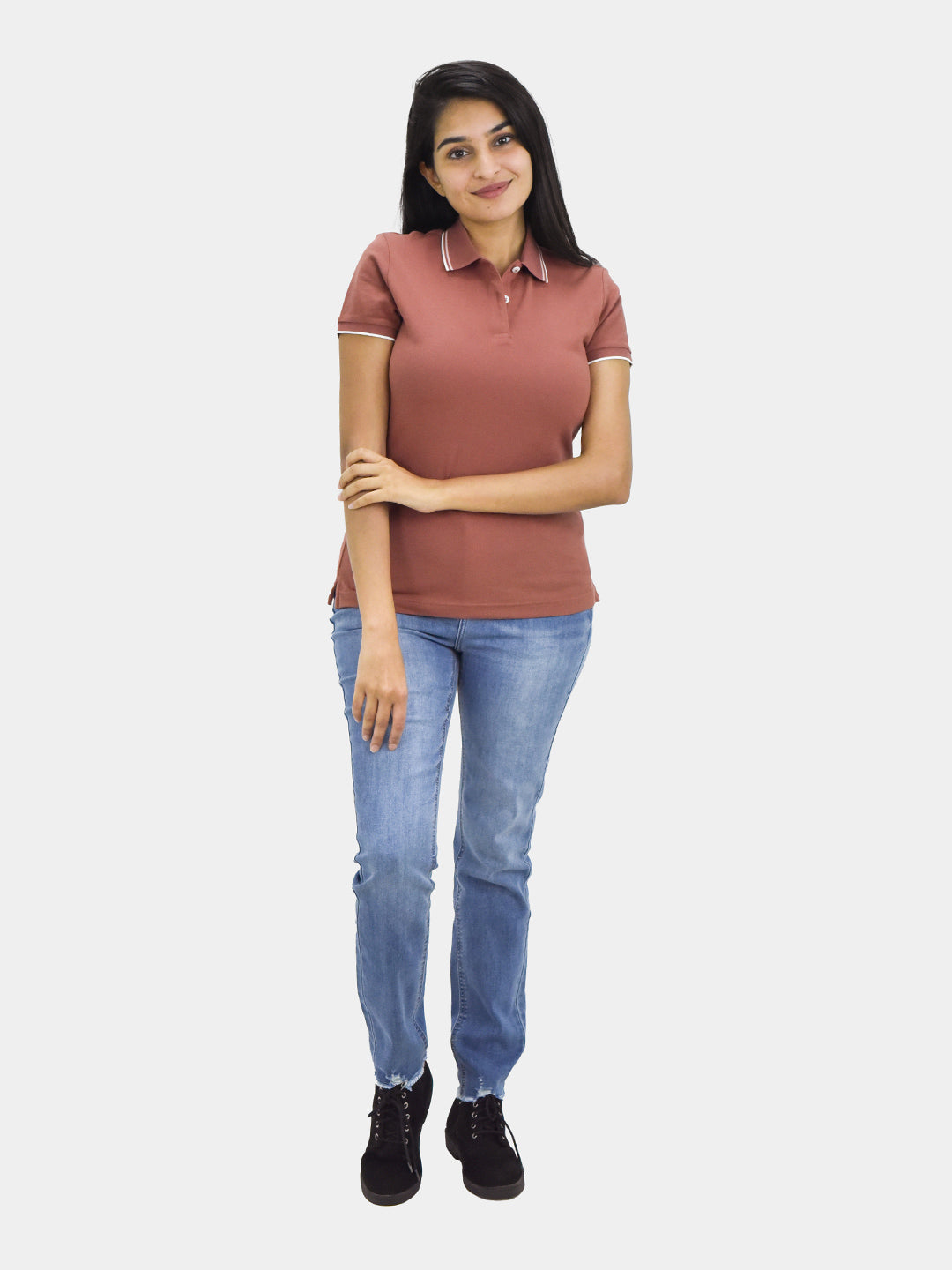 Women's Cotton-Lycra Polo