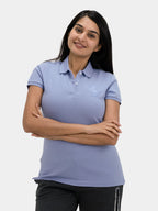 Giordano Women's Napoleon Polo-Purple