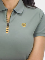 Women's Short Sleeve Classic Slim Fit Bold Polo (1981)