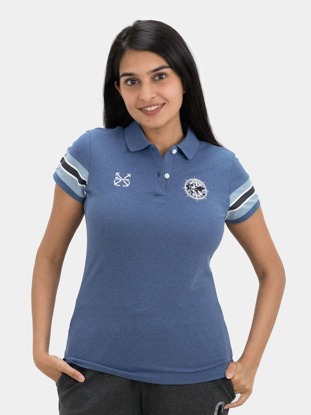 Women's Short Sleeve Classic Slim Fit Bold Polo (1981)