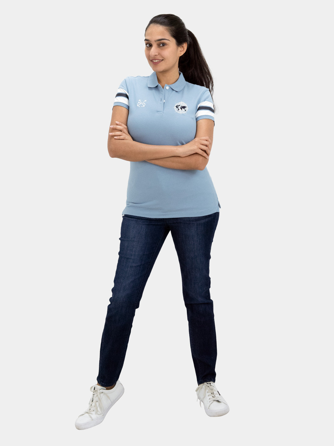 Women's Short Sleeve Classic Slim Fit Bold Polo (1981)
