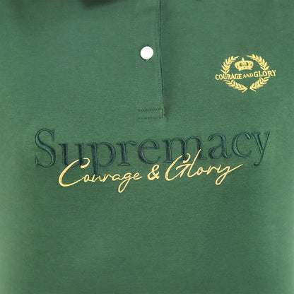 Women's Slim Fit Embroidery Bold Polo (Liquid Touch)