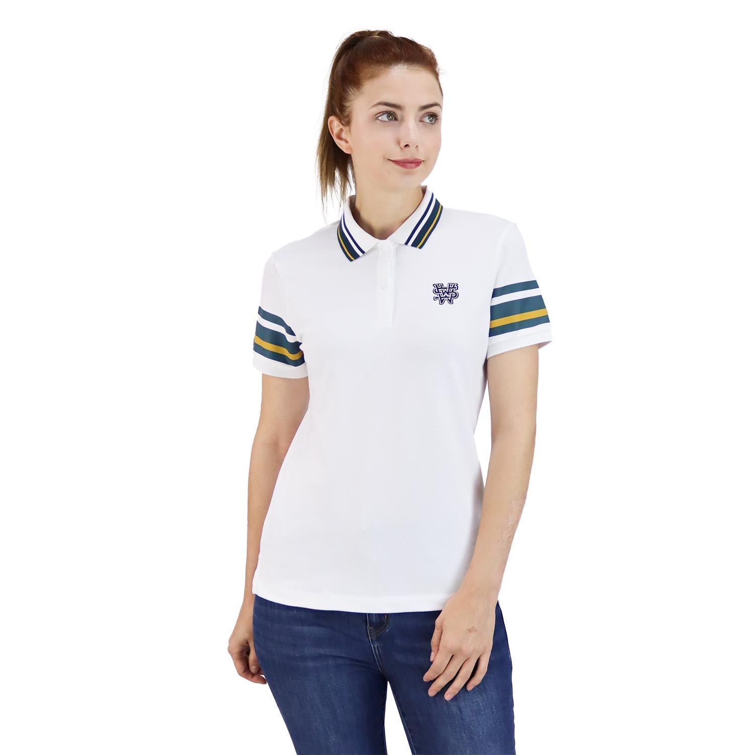 Giordano Women's Classic Polo-White