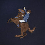 Women's Slim Fit Embroidered Napoleon Polo