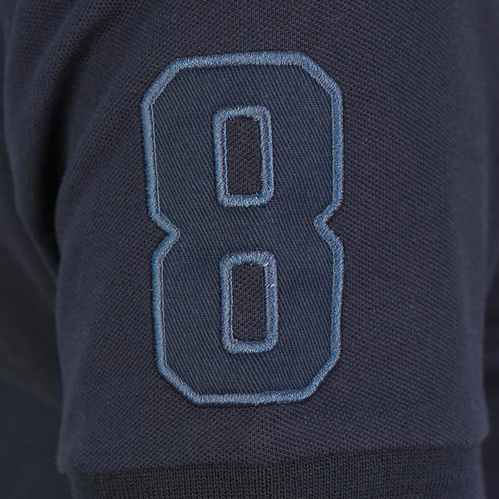 Women's Slim Fit Embroidered Napoleon Polo