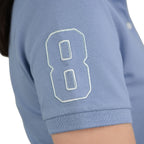 Women's Slim Fit Embroidered Napoleon Polo